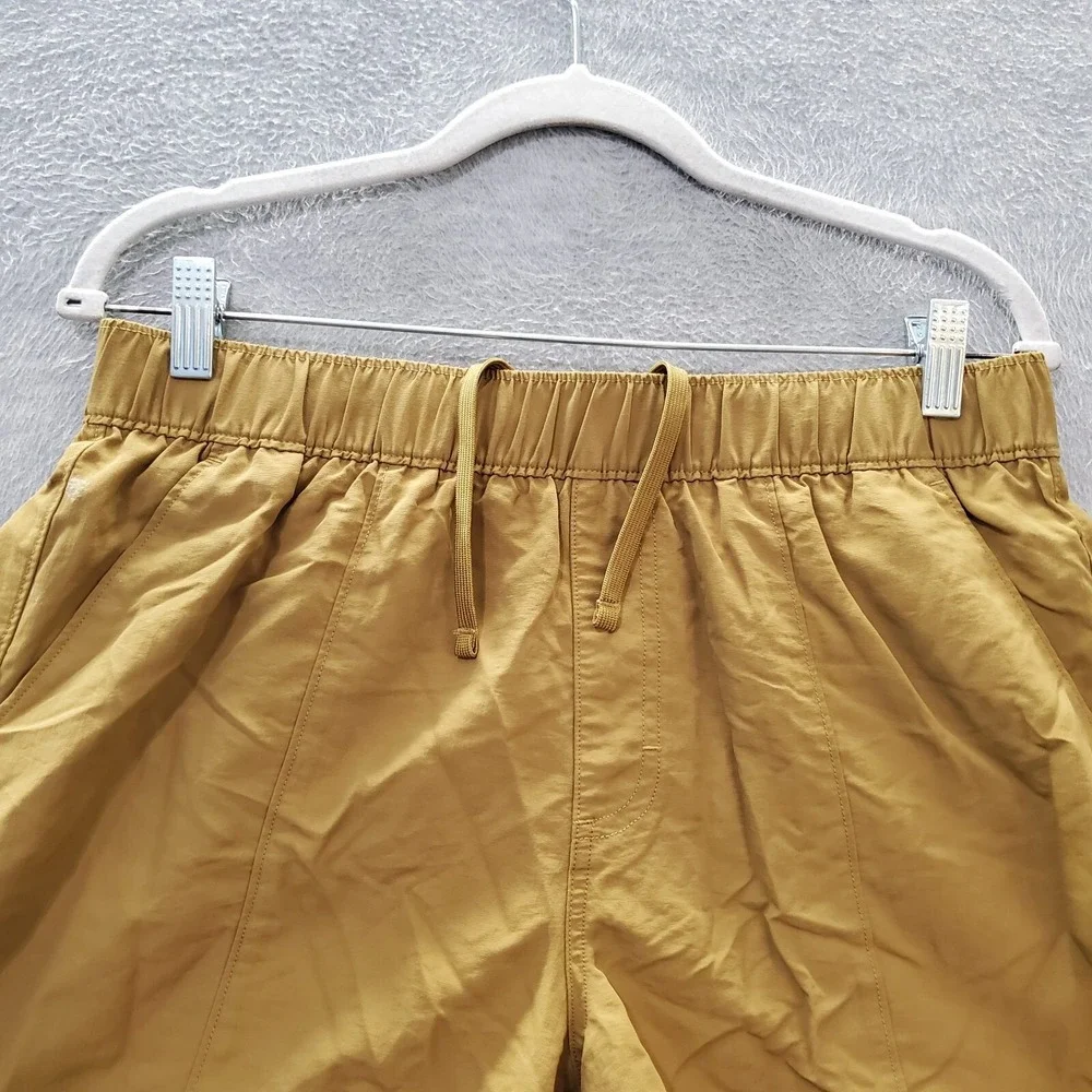 The North Face Men Swimwear M Yellow Trunks Outdoor Beach Logo READ